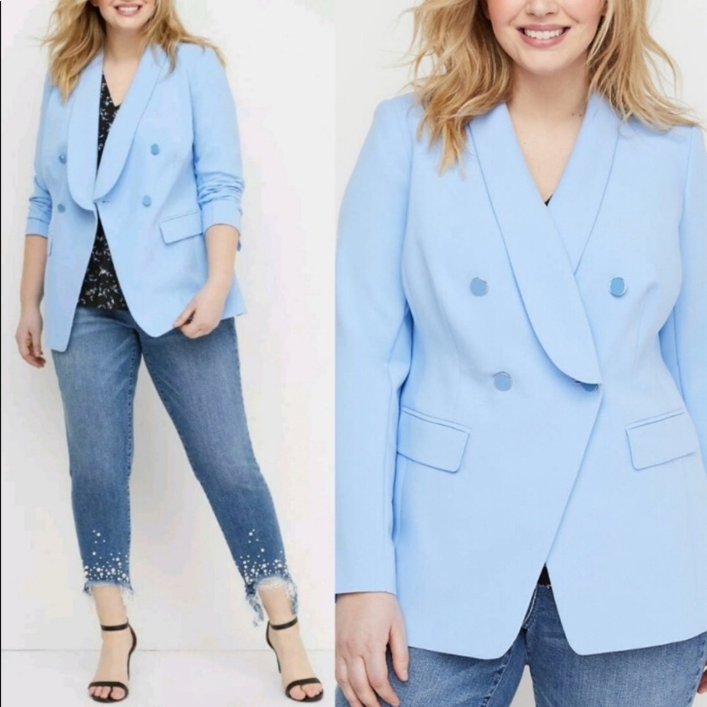 NWOT Lane Bryant Doble Breasted blazer size 18